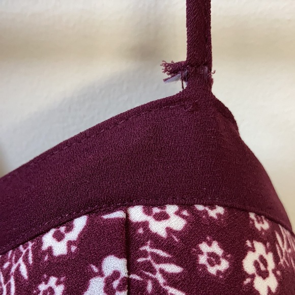 Purple and White Xhilaration Dress - Picture 3 of 6